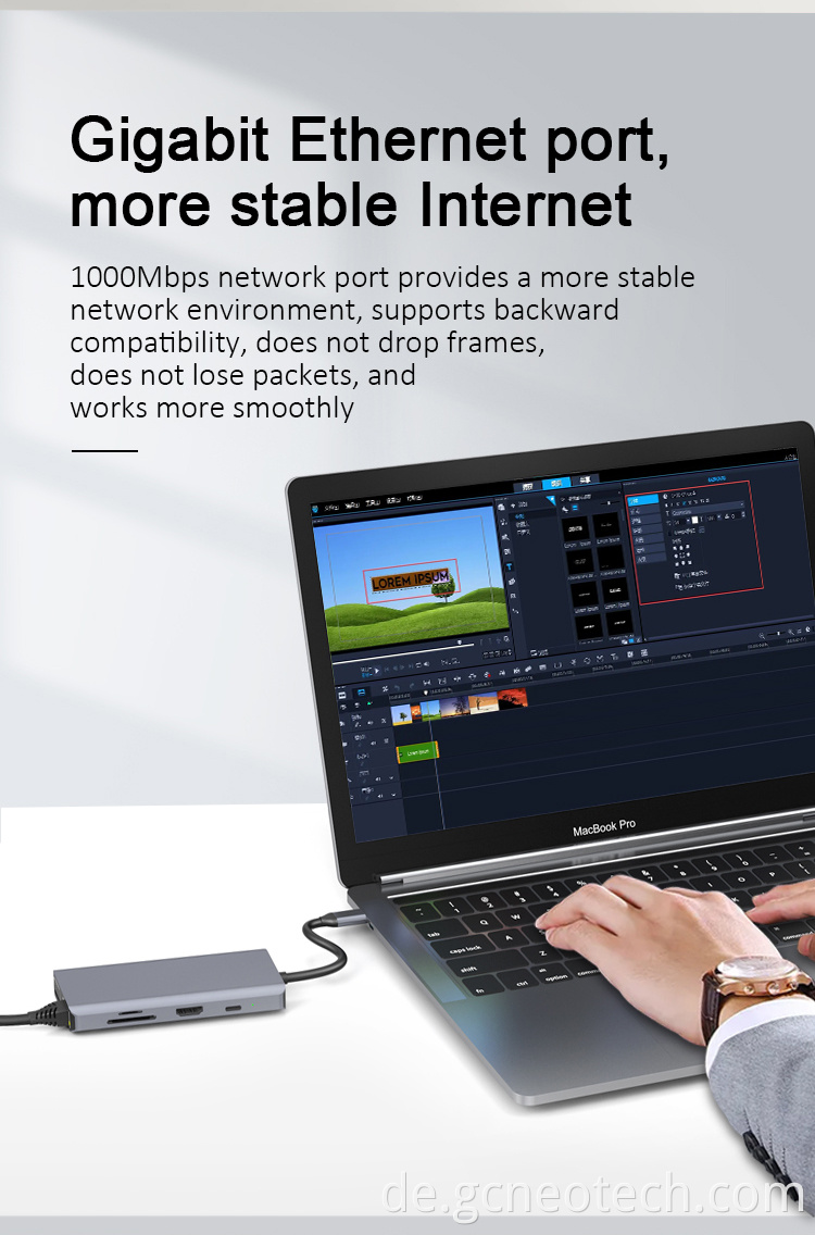 11-in-1-Typ-C-USB-Hub-Dockingstation 11-in-1 Type-C usb hub docking station